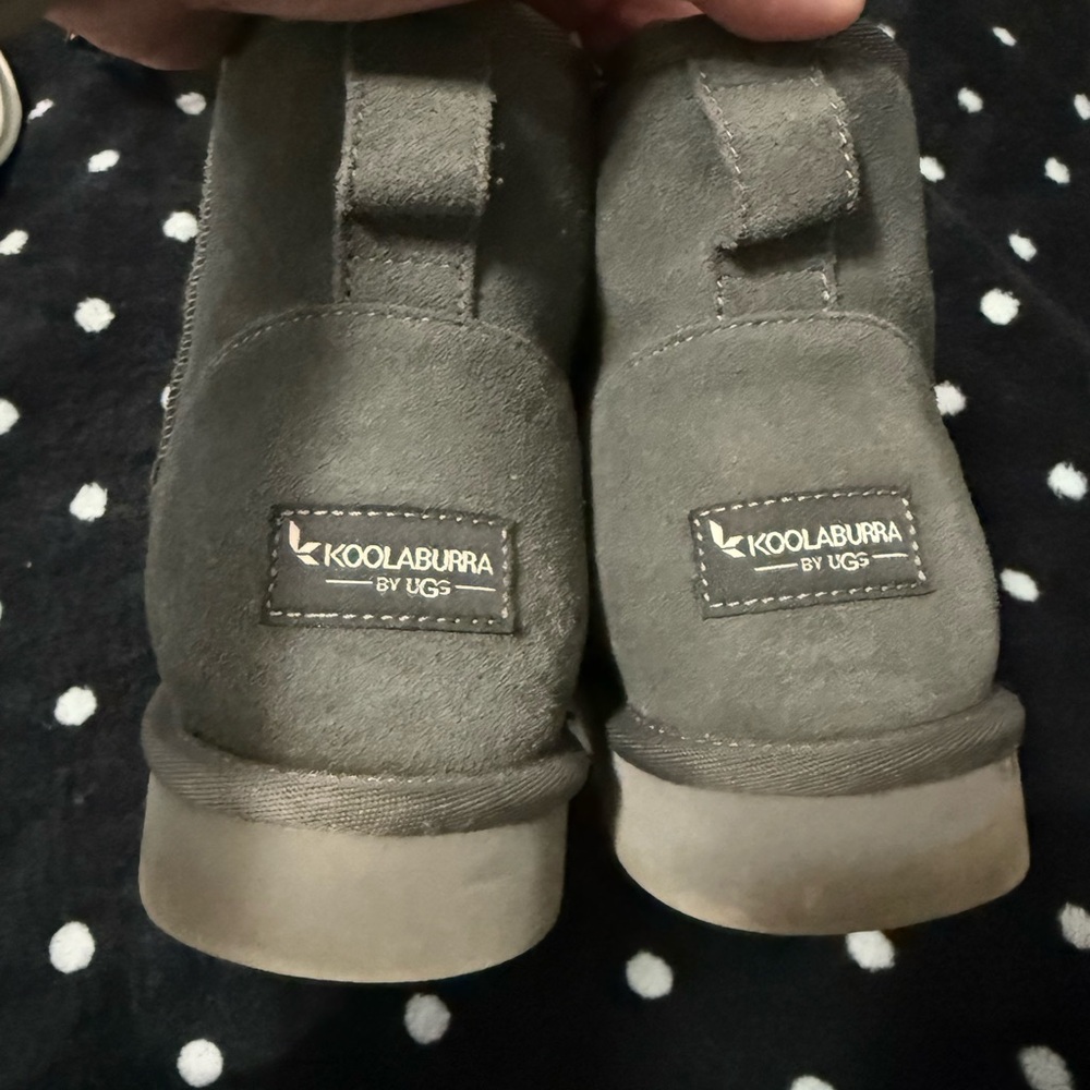 UGG Koolaburra by UGG Charcoal Suede Boots